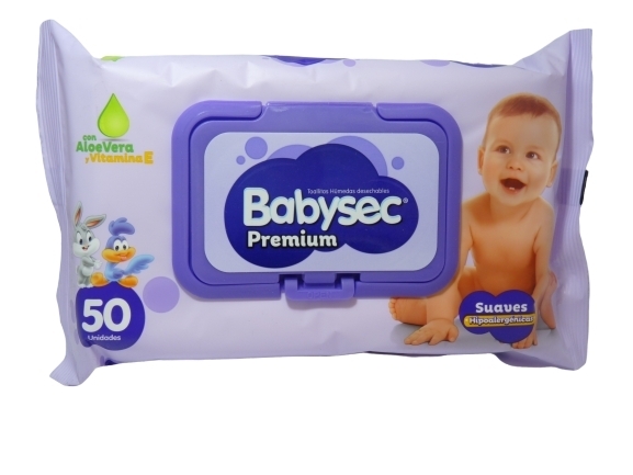 BABYSEC TOALLA HUMEDA X50