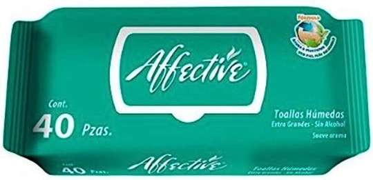 AFFECTIVE TOALLAS HUMEDAS X 40