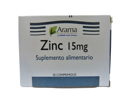 ZINC 15mg X 30CAP