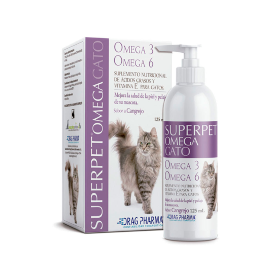 SUPERPET OMEGA GATO 3-6 SUSPENSION X125ML