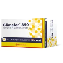 GLIMEFOR 850MG COMPRIMIDOS