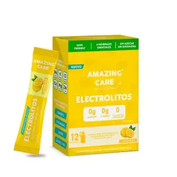 Amazing Care Electrolitos  Sabor Limonada X 1 Stickpacks | amazing care stick