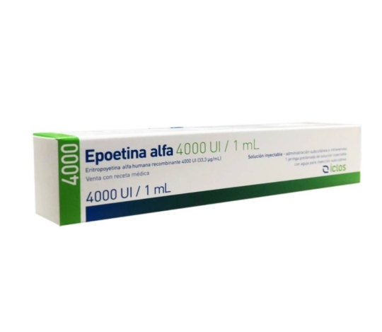 EPOETINA ALFA HUMA 4000 UI X 5 AMPOLLAS