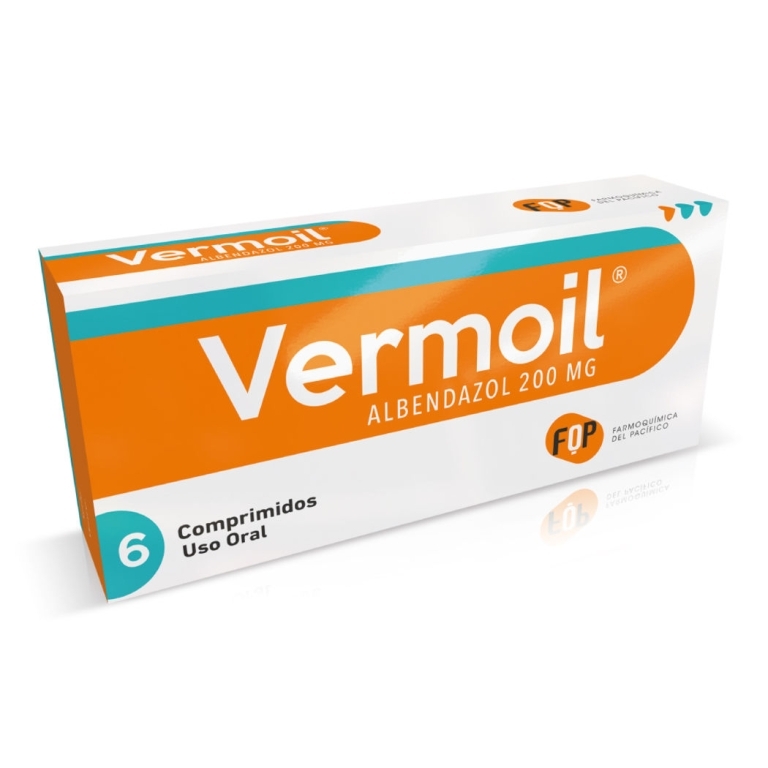 VERMOIL 200mg X 6 COMPRIMIDOS