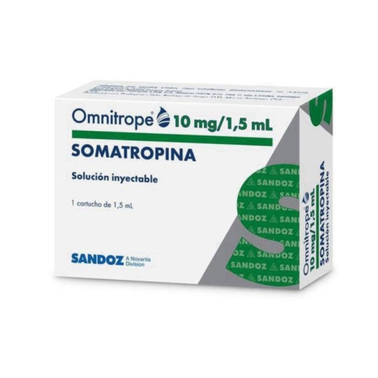 SOMATROPINA 10 MG / 3 ML X 1 SOLUCION INYECTABLE