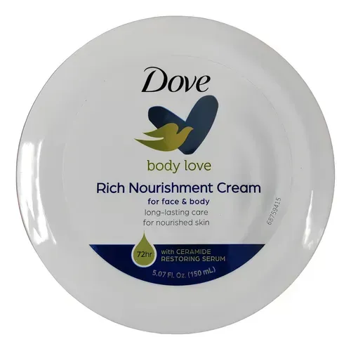 DOVE BODY LOVE RICH NOUR CREMA CORPORAL/FACIAL X 150ML