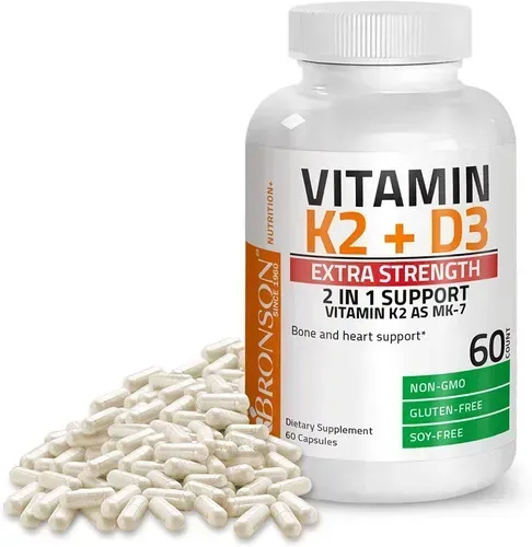 VITAMINA K2+D3 100 MG/800 UI X 60 CAPSULAS
