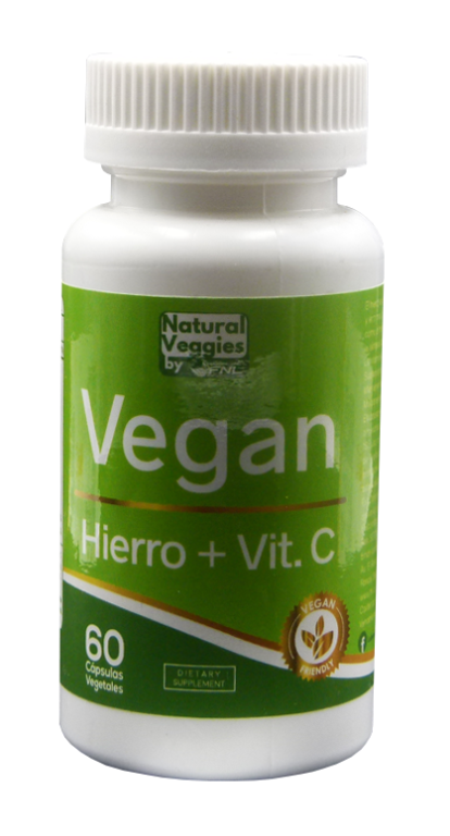 FNL HIERRO COMPLEX VEGAN X 60 CAPSULAS