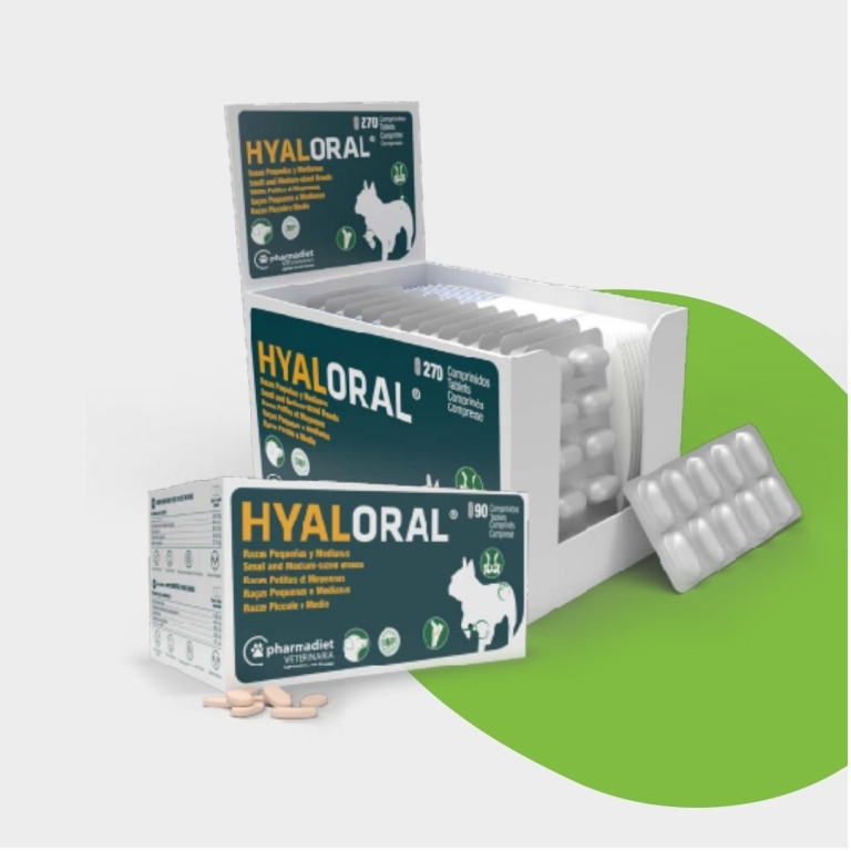 HYALORAL RAZAS PEQ/MED X 90 COMP
