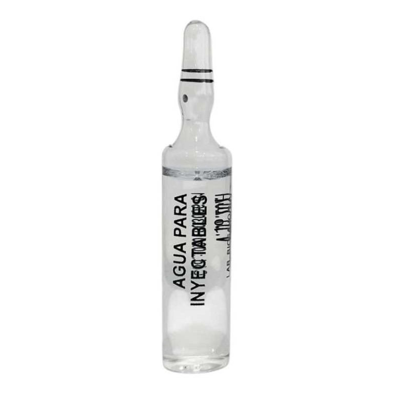 Agua Inyectables 10 Ml X 1 Ampolla | agua inyectable 10 ml