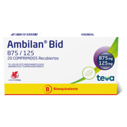 AMBILAN BID 875MG 125MG X20 COMPRIMIDOS