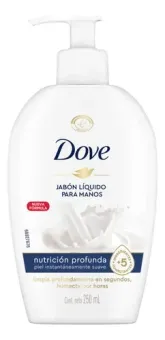 Dove Jabon Liquido Para Manos X 250 Ml | dove manos 250ml