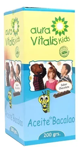 Aceite Higado Bacalao Infantil X 200Ml Sabor Chocolate | aceite higado bacalao