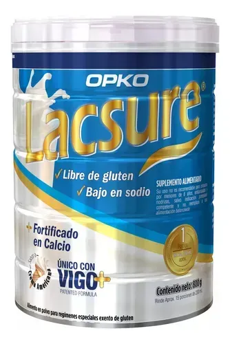 Lacsure  Vainilla Polvo X 800G | lacsure vainilla 800g