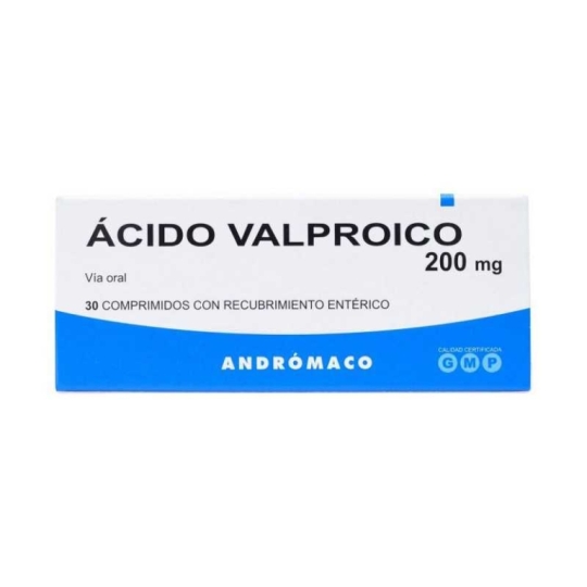 ACIDO VALPROICO 200MG X30 COMPRIMIDOS