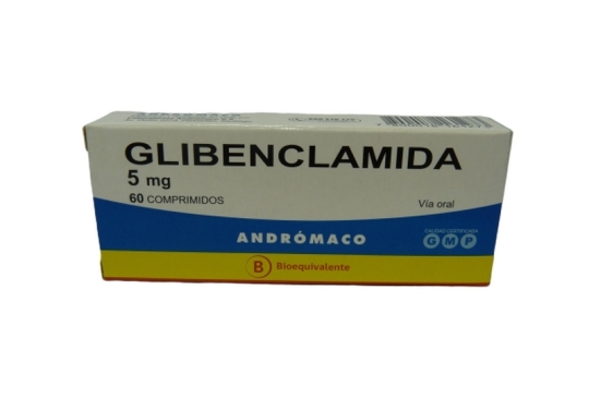 GLIBENCLAMIDA 5 MG  X 60 COMPRIMIDOS