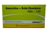 AMOXICILINA ÁCIDO CLAVULÁNICO 500/125MG X20 COMPRIMIDOS