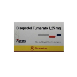 BISOPROLOL 1.25MG X30 COMPRIMIDOS RECUBIERTOS