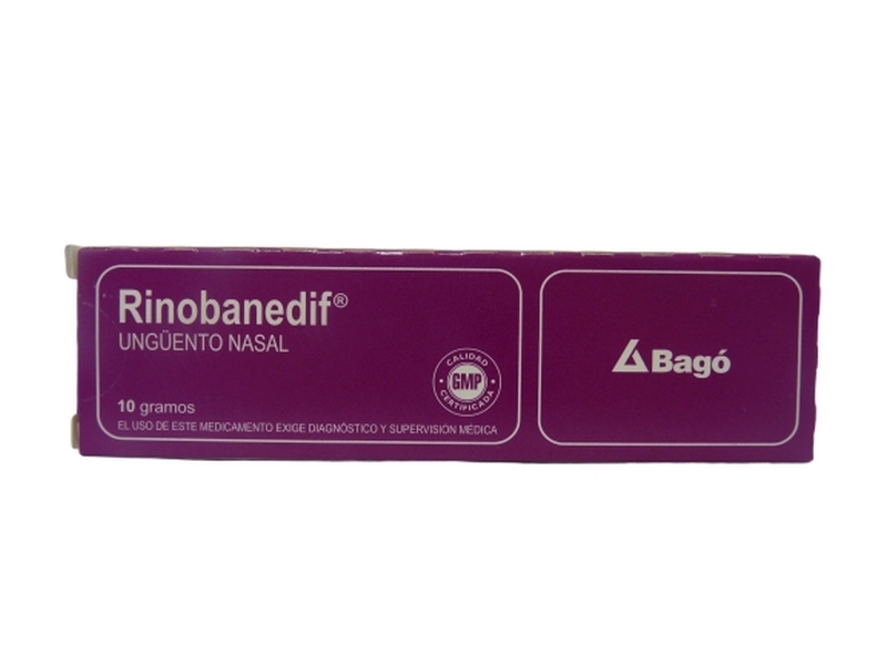 RINOBANEDIF UNGÜENTO NASAL 10G X10