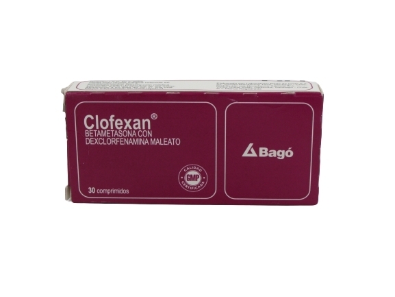 CLOFEXAN X30 COMPRIMIDOS