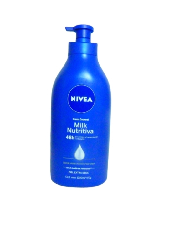 Nivea Milk Nutritiva Piel Extra Seca X 1000Ml | nivea milk nutritiva 1000ml