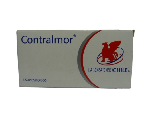 CONTRALMOR SUPOSITORIO X6 SUPOSITORIOS