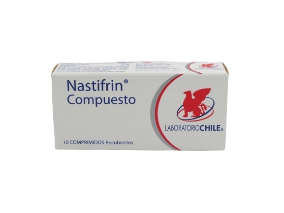 NASTIFRIN COMPUESTO X10 COMPRIMIDOS