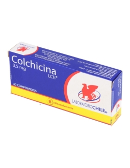 COLCHICINA 0.5MG X40 COMPRIMIDOS