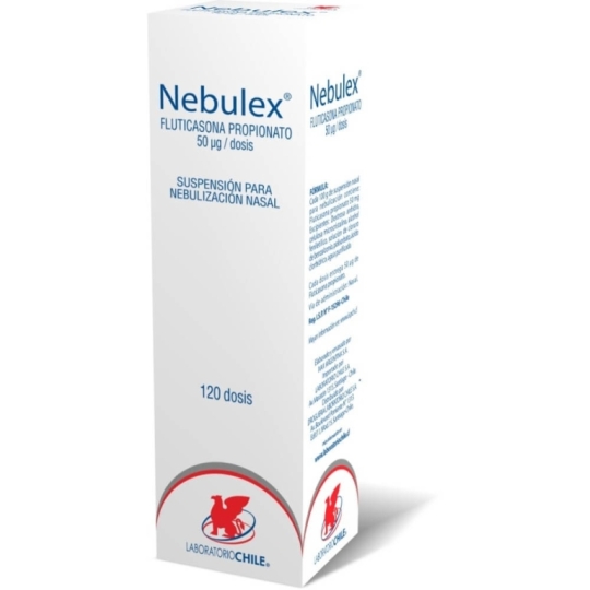 Nebulex 50 Mcg Spray Nasal X 120 Dosis | nebulex spray nasal 120