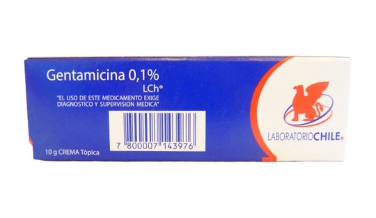 Gentamicina 0.1% Crema X 10G | gentamicina crema 10g