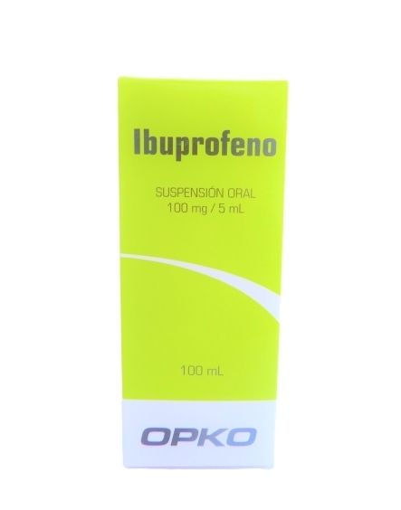 IBUPROFENO 100MG/5ml JARABE X100ML