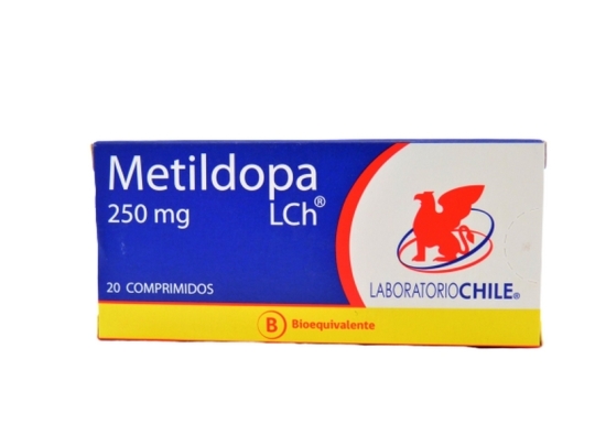 Metildopa 250 Mg X 20 Comprimidos | metildopa 250mg
