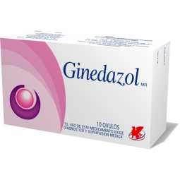 GINEDAZOL ÓVULO X10