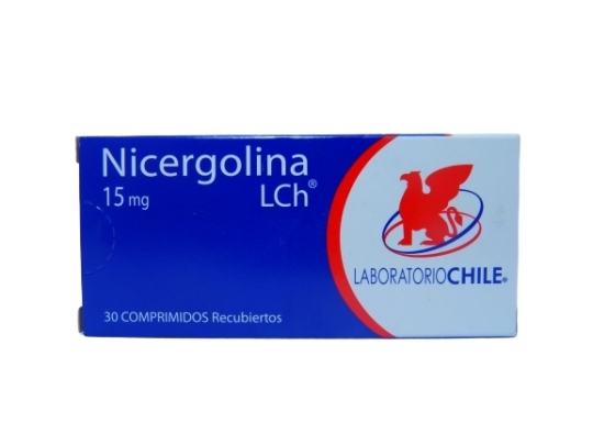 NICERGOLINA 15MG X30 COMPRIMIDOS