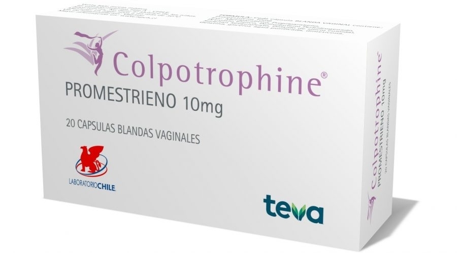 COLPOTROPHINE 10 MG X 20 CAPSULAS VAGINALES