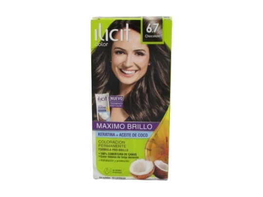 Tintura De Pelo Ilicit New Crema 6.7 Chocolate | ilicit 6.7 chocolate
