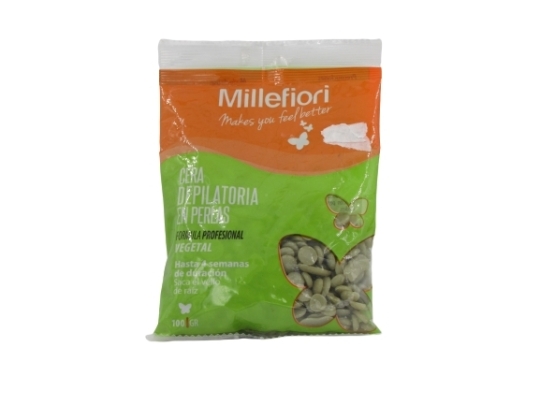 MILLEFIORI CERA DEPILATORIA PERLAS VEGETAL X100G