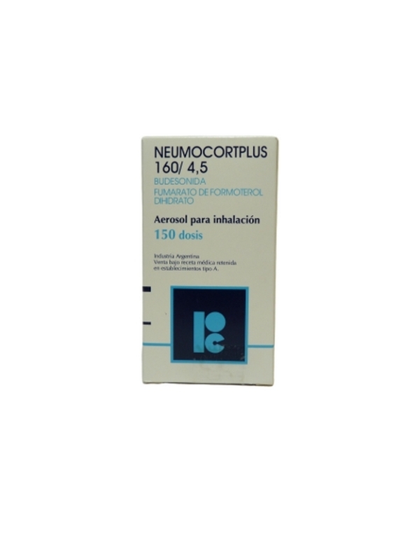 NEUMOCORTPLUS 160 4.5 INHALADOR X150