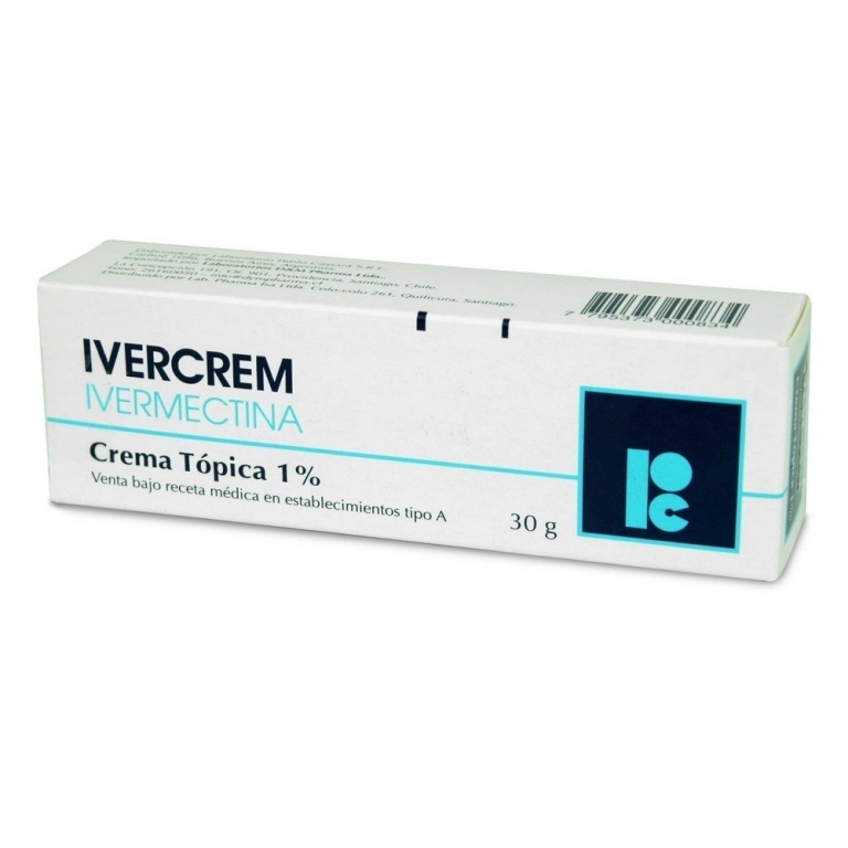 IVERCREM 0.01% CREMA TÓPICA X30