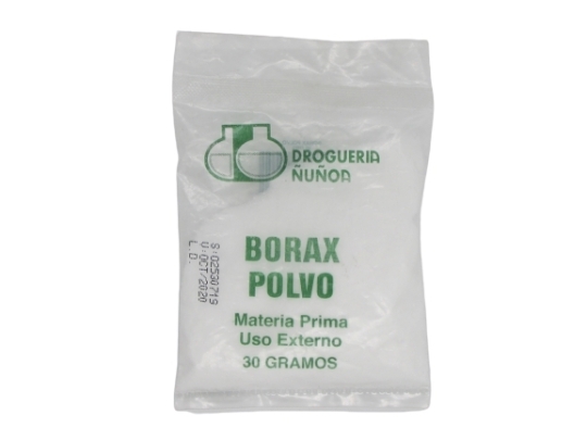 Bórax En Polvo X 30 Gramos | borax polvo 30g