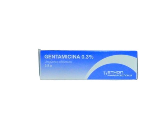 GENTAMICINA 0.3% UNGÜENTO OFTALMICO 5G X3