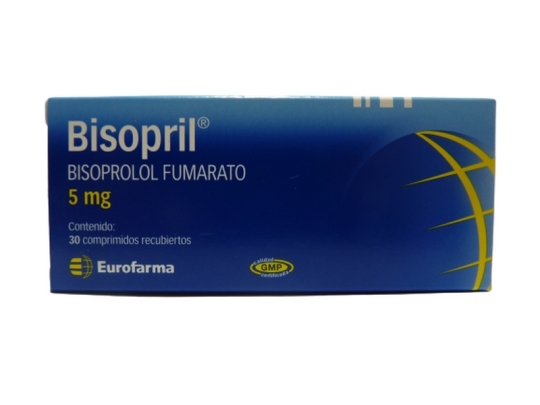 BISOPRIL 5 MG X 30 COMPRIMIDOS RECUBIERTOS
