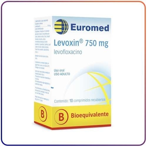 LEVOXIN 750MG X 10COM