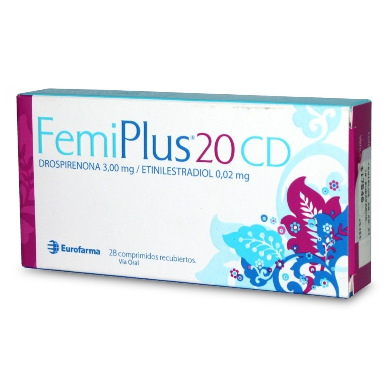 FEMIPLUS 20 CD X 28 COMPRIMIDOS RECUBIERTOS