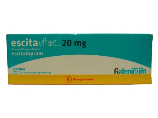 ESCITAVITAE 20MG X28 COMPRIMIDOS