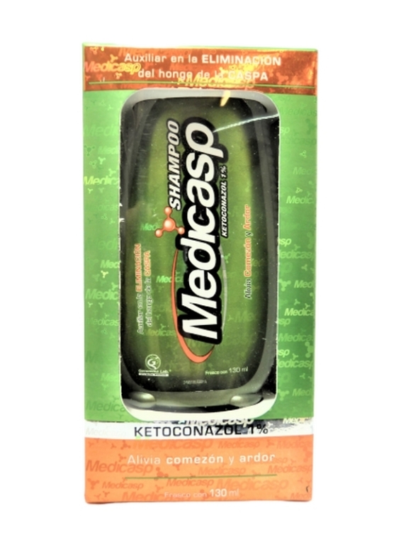 MEDICASP 1% SHAMPOO 130ML X130