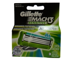 Mach3 Repuesto Sensitive Para Maquina De Afeitar X 2 Uni | mach3 repuesto 2un