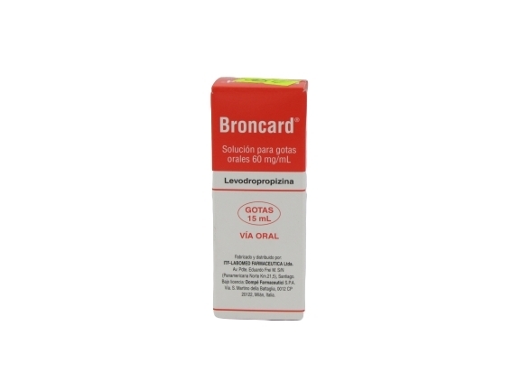 BRONCARD GOTAS 60MG/m.X 15ML