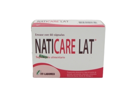 NATICARE LAT X60 CAPSULAS