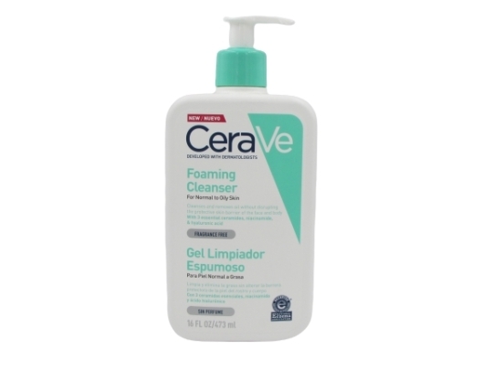 Cerave Gel Limpiador Espum. Piel Normal A Grasa S/Per 473Ml | cerave gel limpiador 473ml